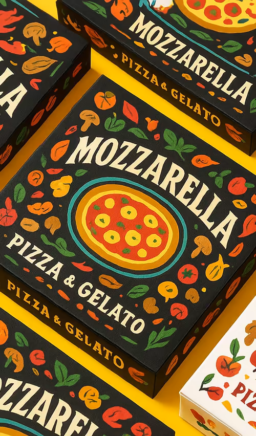 Projects Branding Mozzarella